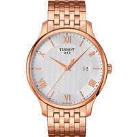 Orologio Tissot Uomo Tradition in Acciaio placcato oro rosa T0636103303800 - T0636103303800